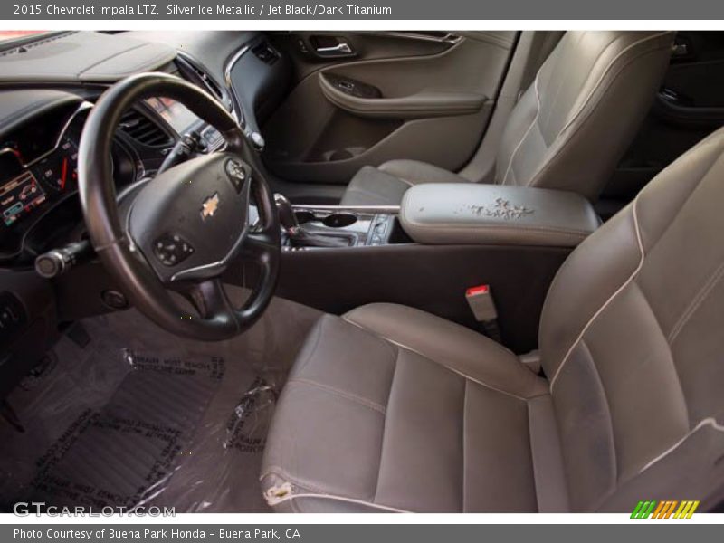Silver Ice Metallic / Jet Black/Dark Titanium 2015 Chevrolet Impala LTZ