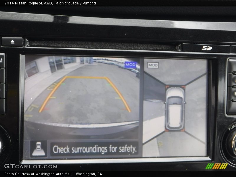 Midnight Jade / Almond 2014 Nissan Rogue SL AWD