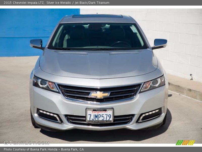 Silver Ice Metallic / Jet Black/Dark Titanium 2015 Chevrolet Impala LTZ