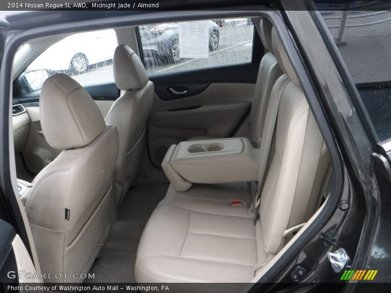 Midnight Jade / Almond 2014 Nissan Rogue SL AWD