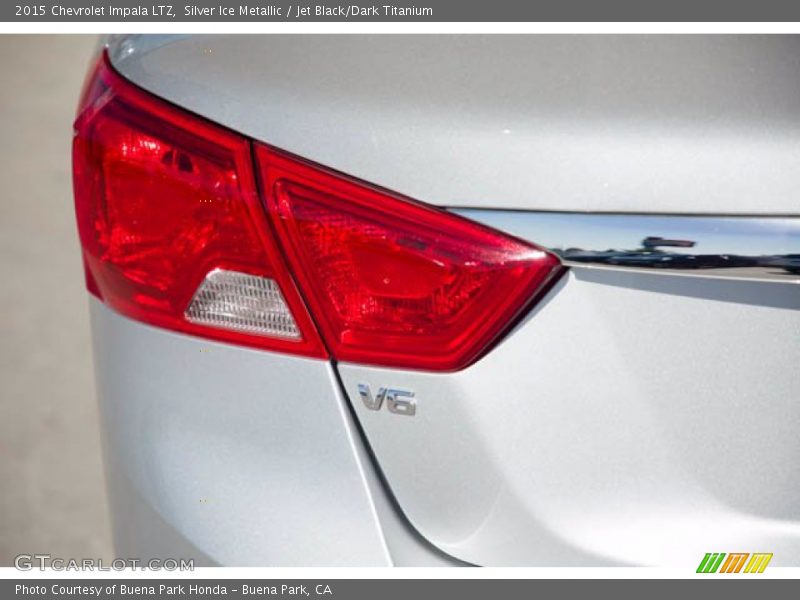 Silver Ice Metallic / Jet Black/Dark Titanium 2015 Chevrolet Impala LTZ