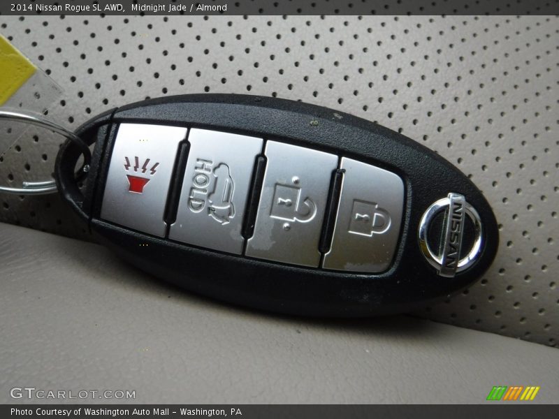 Midnight Jade / Almond 2014 Nissan Rogue SL AWD