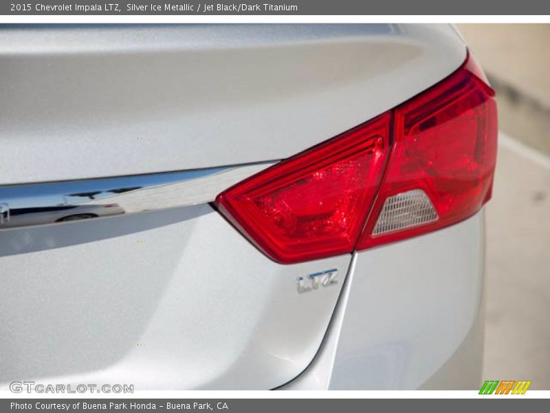 Silver Ice Metallic / Jet Black/Dark Titanium 2015 Chevrolet Impala LTZ