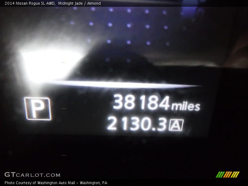 Midnight Jade / Almond 2014 Nissan Rogue SL AWD