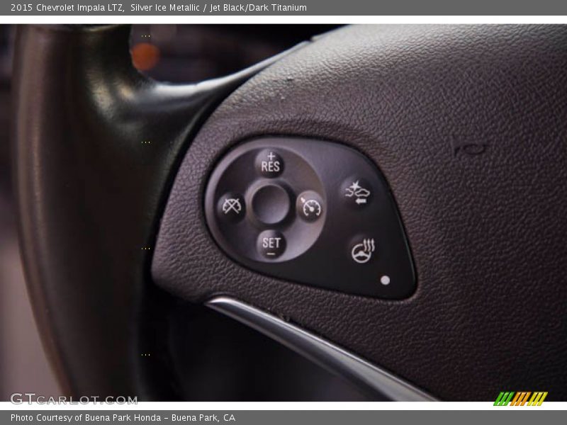 Silver Ice Metallic / Jet Black/Dark Titanium 2015 Chevrolet Impala LTZ