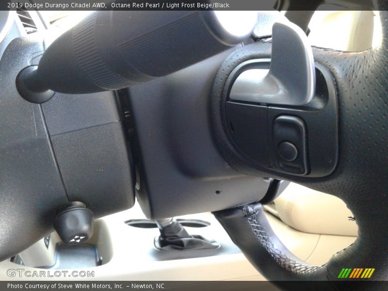 Octane Red Pearl / Light Frost Beige/Black 2019 Dodge Durango Citadel AWD