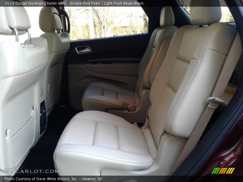 Octane Red Pearl / Light Frost Beige/Black 2019 Dodge Durango Citadel AWD