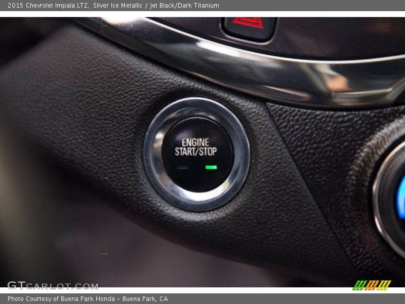 Silver Ice Metallic / Jet Black/Dark Titanium 2015 Chevrolet Impala LTZ