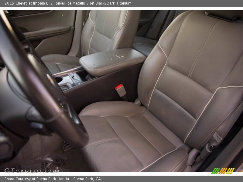 Silver Ice Metallic / Jet Black/Dark Titanium 2015 Chevrolet Impala LTZ