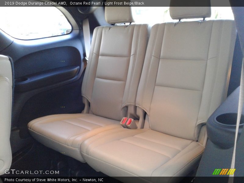 Octane Red Pearl / Light Frost Beige/Black 2019 Dodge Durango Citadel AWD