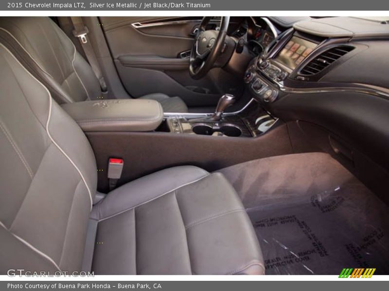 Silver Ice Metallic / Jet Black/Dark Titanium 2015 Chevrolet Impala LTZ