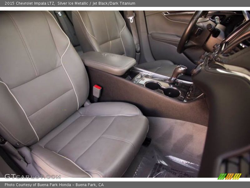Silver Ice Metallic / Jet Black/Dark Titanium 2015 Chevrolet Impala LTZ