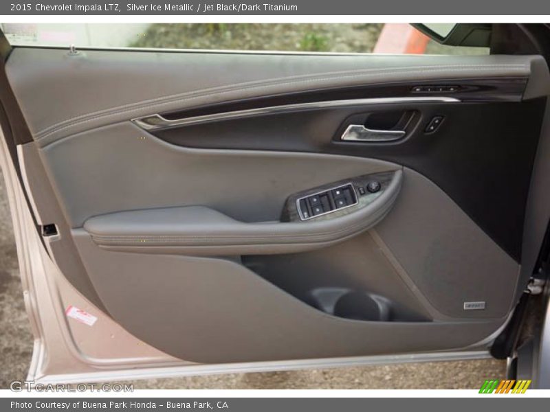Silver Ice Metallic / Jet Black/Dark Titanium 2015 Chevrolet Impala LTZ
