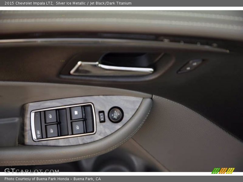 Silver Ice Metallic / Jet Black/Dark Titanium 2015 Chevrolet Impala LTZ