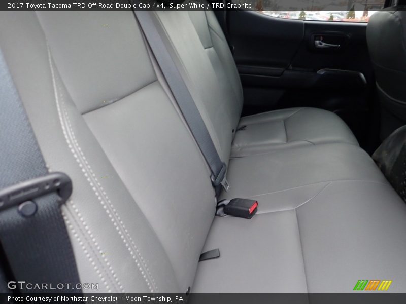 Super White / TRD Graphite 2017 Toyota Tacoma TRD Off Road Double Cab 4x4