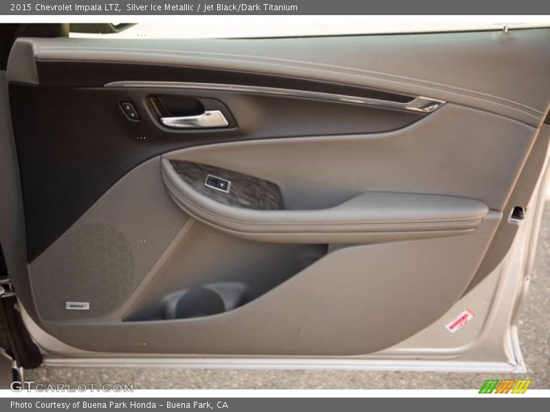 Silver Ice Metallic / Jet Black/Dark Titanium 2015 Chevrolet Impala LTZ