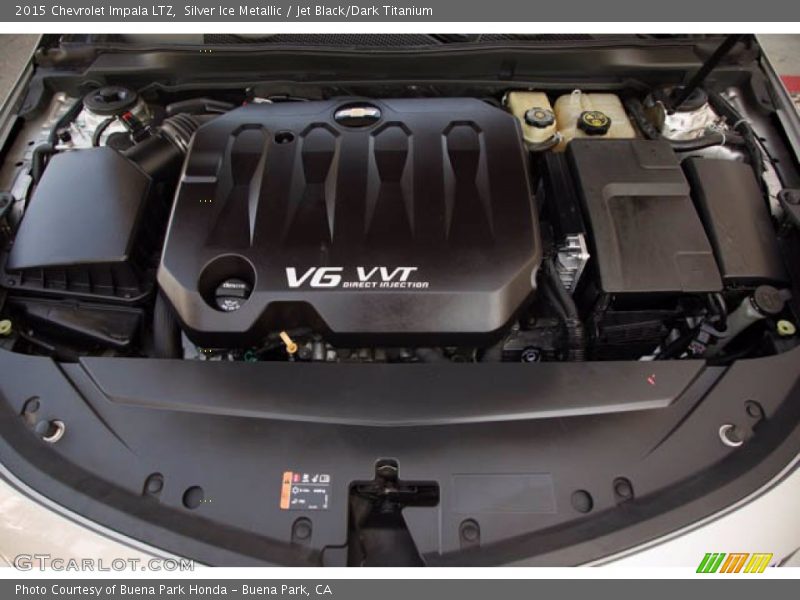 Silver Ice Metallic / Jet Black/Dark Titanium 2015 Chevrolet Impala LTZ