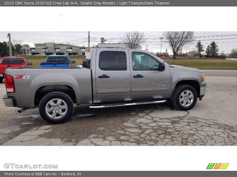 Stealth Gray Metallic / Light Titanium/Dark Titanium 2013 GMC Sierra 1500 SLE Crew Cab 4x4