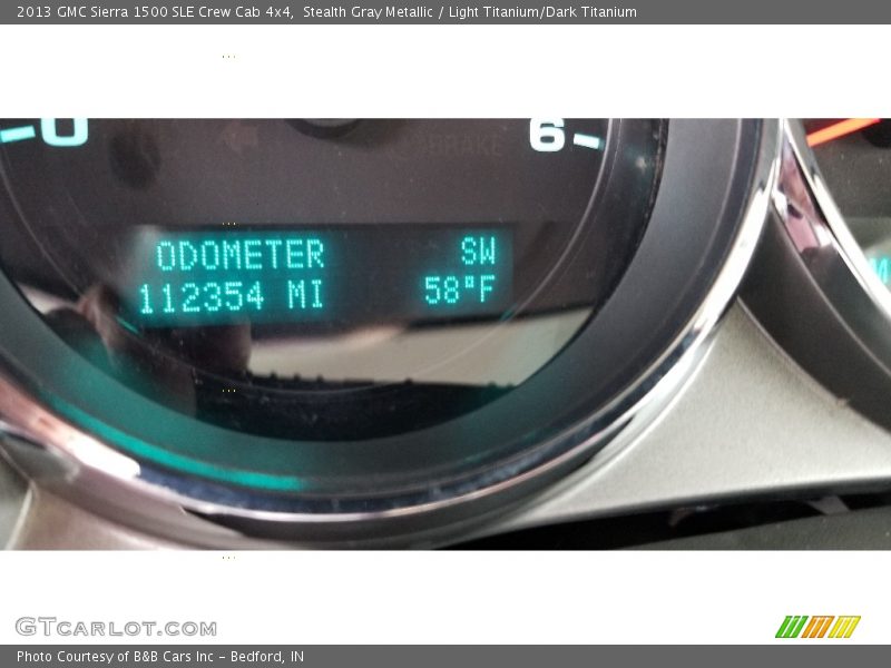 Stealth Gray Metallic / Light Titanium/Dark Titanium 2013 GMC Sierra 1500 SLE Crew Cab 4x4