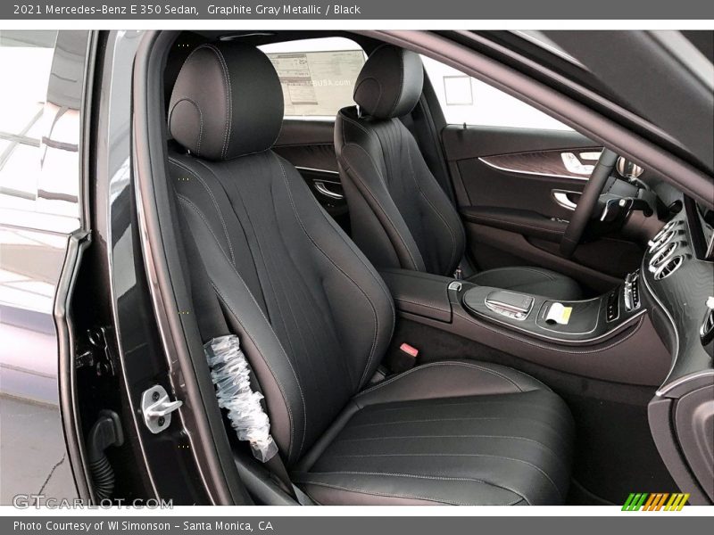 Graphite Gray Metallic / Black 2021 Mercedes-Benz E 350 Sedan