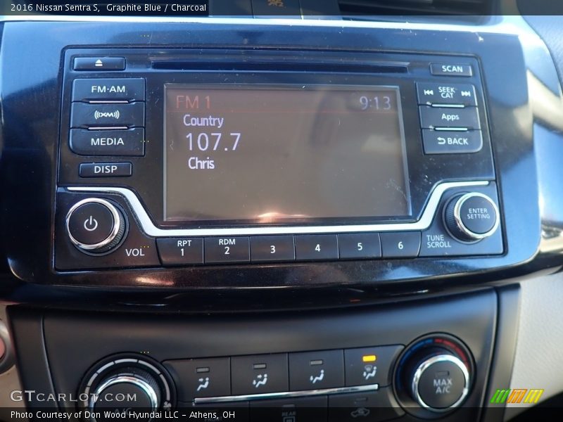 Graphite Blue / Charcoal 2016 Nissan Sentra S