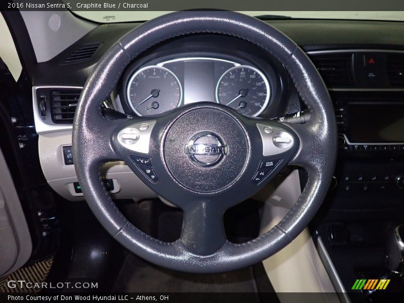 Graphite Blue / Charcoal 2016 Nissan Sentra S