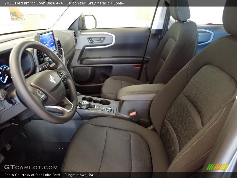 Front Seat of 2021 Bronco Sport Base 4x4