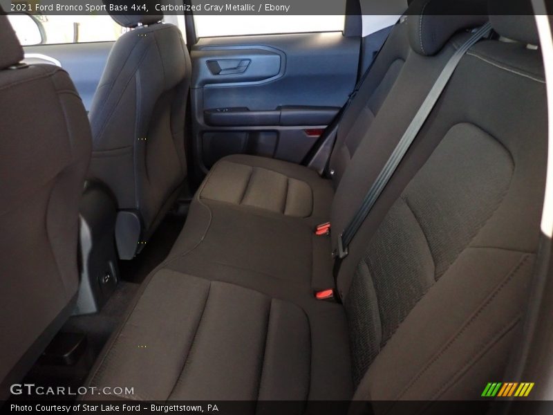 Rear Seat of 2021 Bronco Sport Base 4x4
