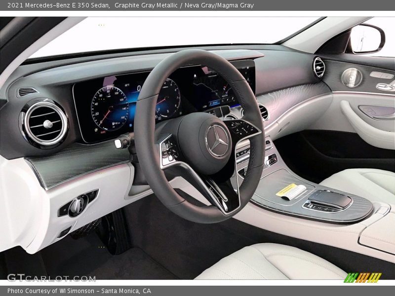 Graphite Gray Metallic / Neva Gray/Magma Gray 2021 Mercedes-Benz E 350 Sedan
