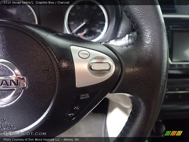 Graphite Blue / Charcoal 2016 Nissan Sentra S