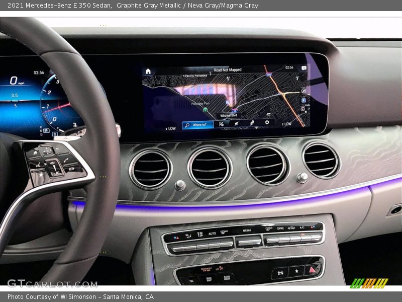 Graphite Gray Metallic / Neva Gray/Magma Gray 2021 Mercedes-Benz E 350 Sedan