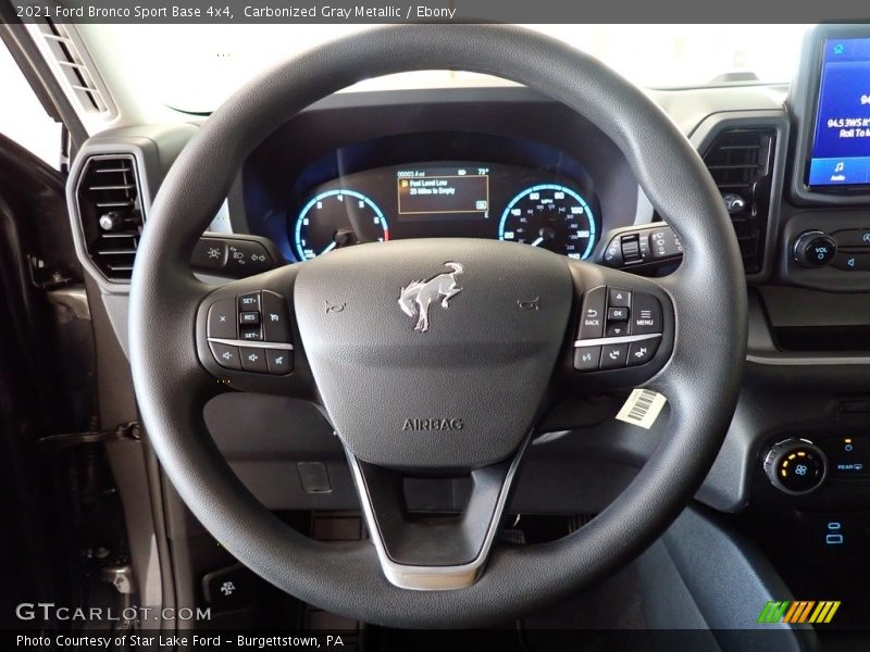  2021 Bronco Sport Base 4x4 Steering Wheel