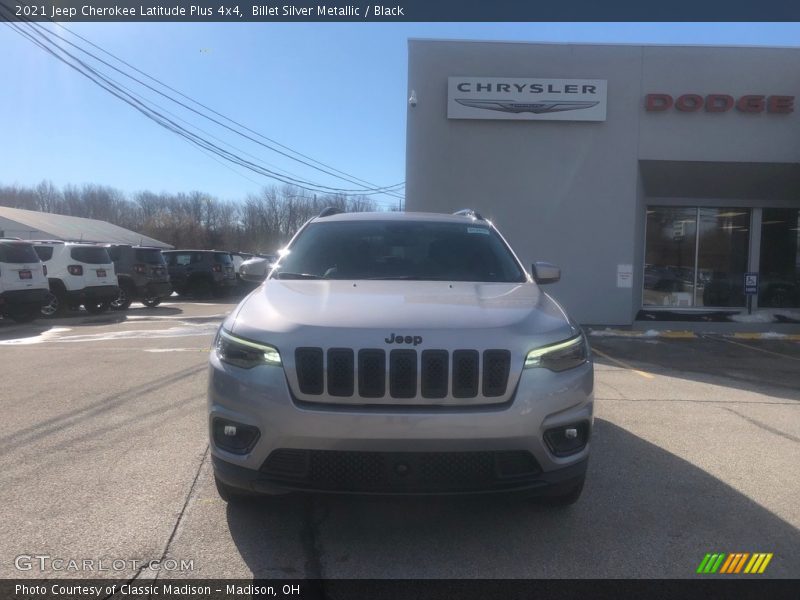 Billet Silver Metallic / Black 2021 Jeep Cherokee Latitude Plus 4x4