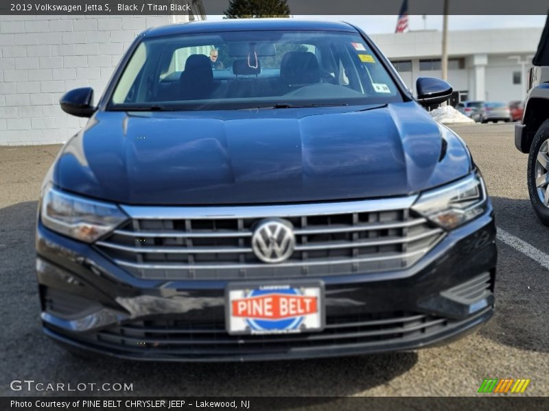 Black / Titan Black 2019 Volkswagen Jetta S