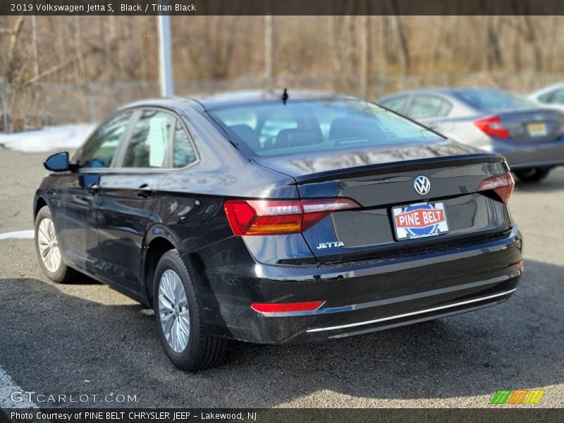 Black / Titan Black 2019 Volkswagen Jetta S