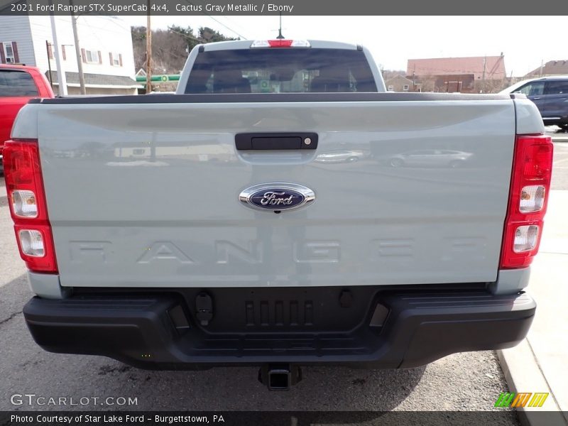 Cactus Gray Metallic / Ebony 2021 Ford Ranger STX SuperCab 4x4