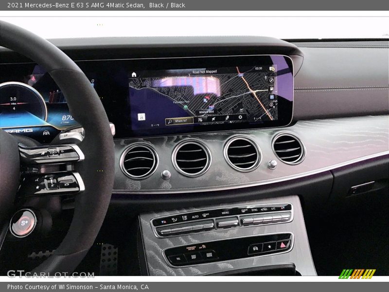 Controls of 2021 E 63 S AMG 4Matic Sedan