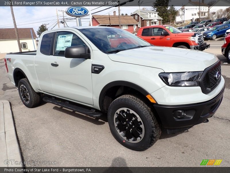 Front 3/4 View of 2021 Ranger STX SuperCab 4x4