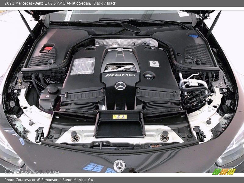  2021 E 63 S AMG 4Matic Sedan Engine - 4.0 Liter biturbo DOHC 32-Valve VVT V8