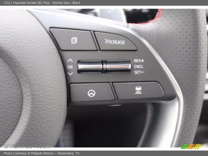Stormy Sea / Black 2021 Hyundai Sonata SEL Plus