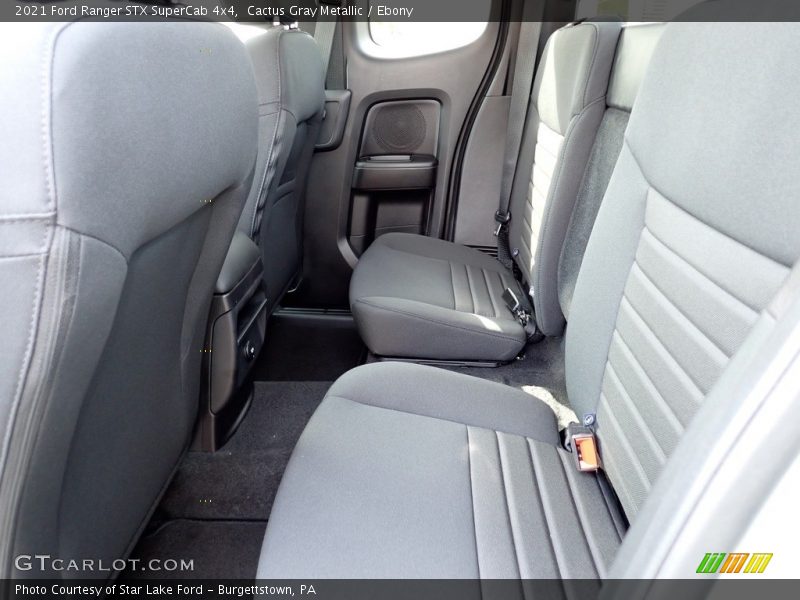 Rear Seat of 2021 Ranger STX SuperCab 4x4
