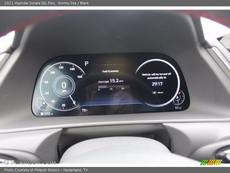 Stormy Sea / Black 2021 Hyundai Sonata SEL Plus