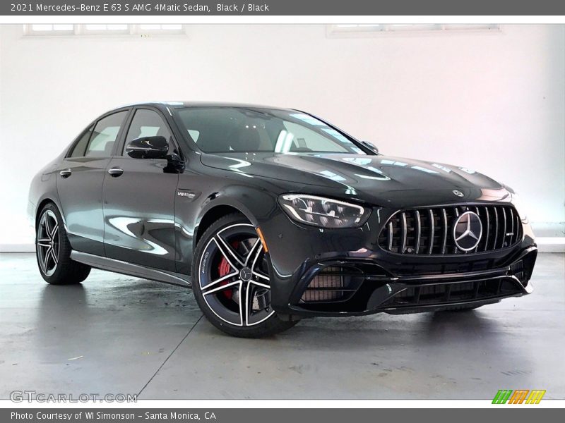 Front 3/4 View of 2021 E 63 S AMG 4Matic Sedan