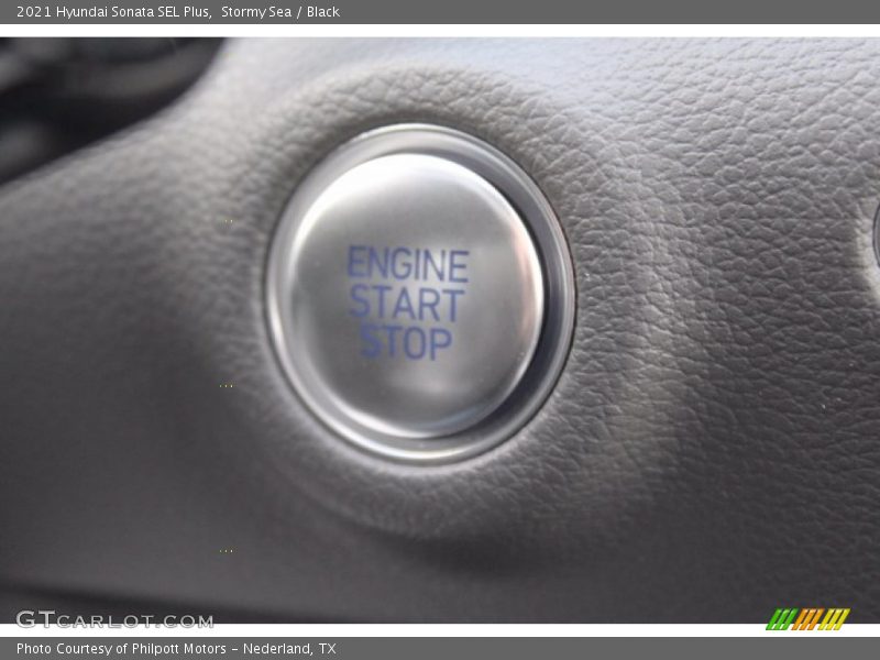 Stormy Sea / Black 2021 Hyundai Sonata SEL Plus