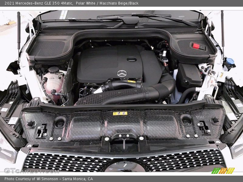Polar White / Macchiato Beige/Black 2021 Mercedes-Benz GLE 350 4Matic