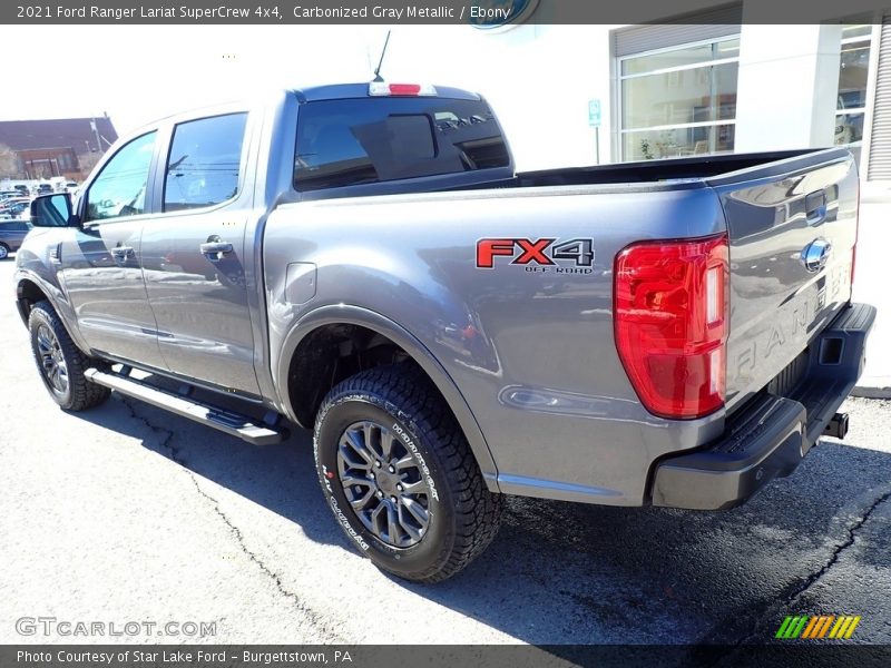 Carbonized Gray Metallic / Ebony 2021 Ford Ranger Lariat SuperCrew 4x4