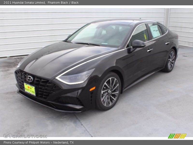 Phantom Black / Black 2021 Hyundai Sonata Limited