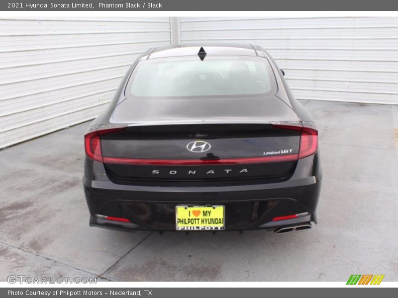 Phantom Black / Black 2021 Hyundai Sonata Limited