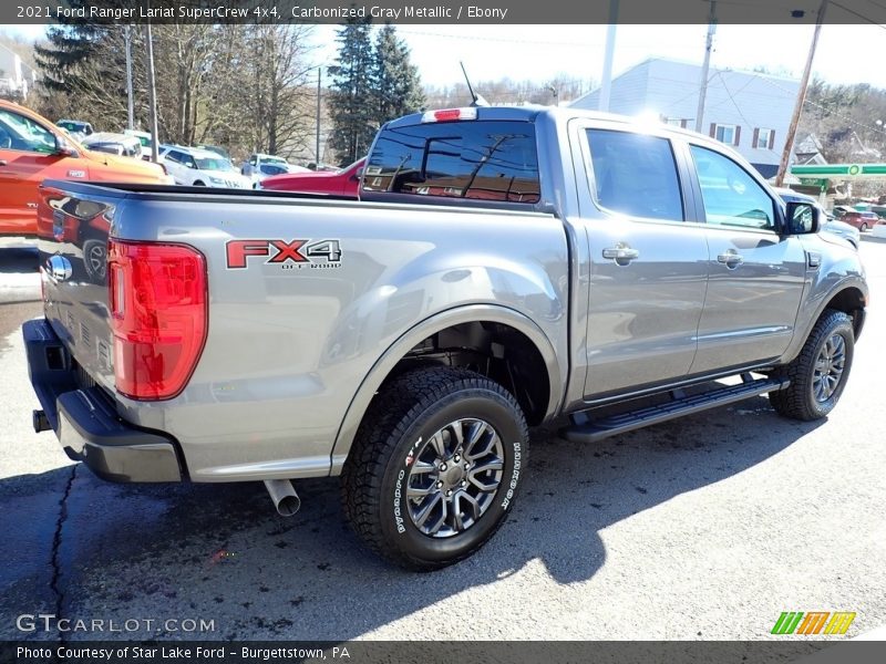 Carbonized Gray Metallic / Ebony 2021 Ford Ranger Lariat SuperCrew 4x4