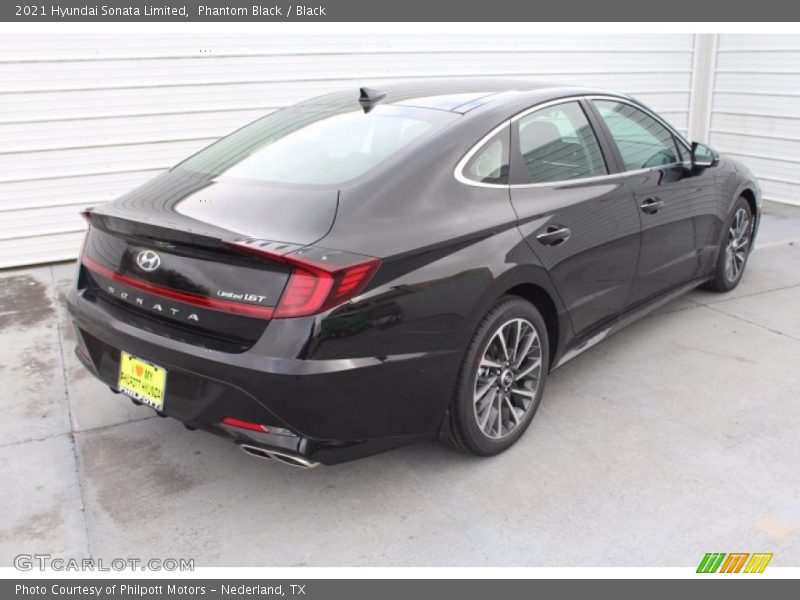 Phantom Black / Black 2021 Hyundai Sonata Limited